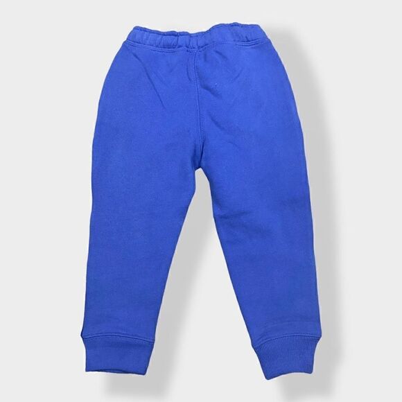 Polo Ralph Lauren Kids Striped Polo Logo Fleece Track Pants Youth size 3/ 3T New - Picture 7 of 10